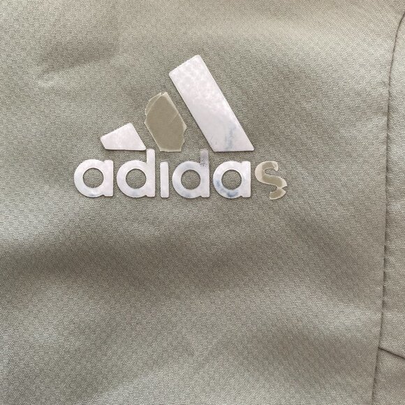 ADIDAS Men Women Outdoor Golf Hoody Vest Front and Back Pockets Green Sz L - Picture 8 of 8